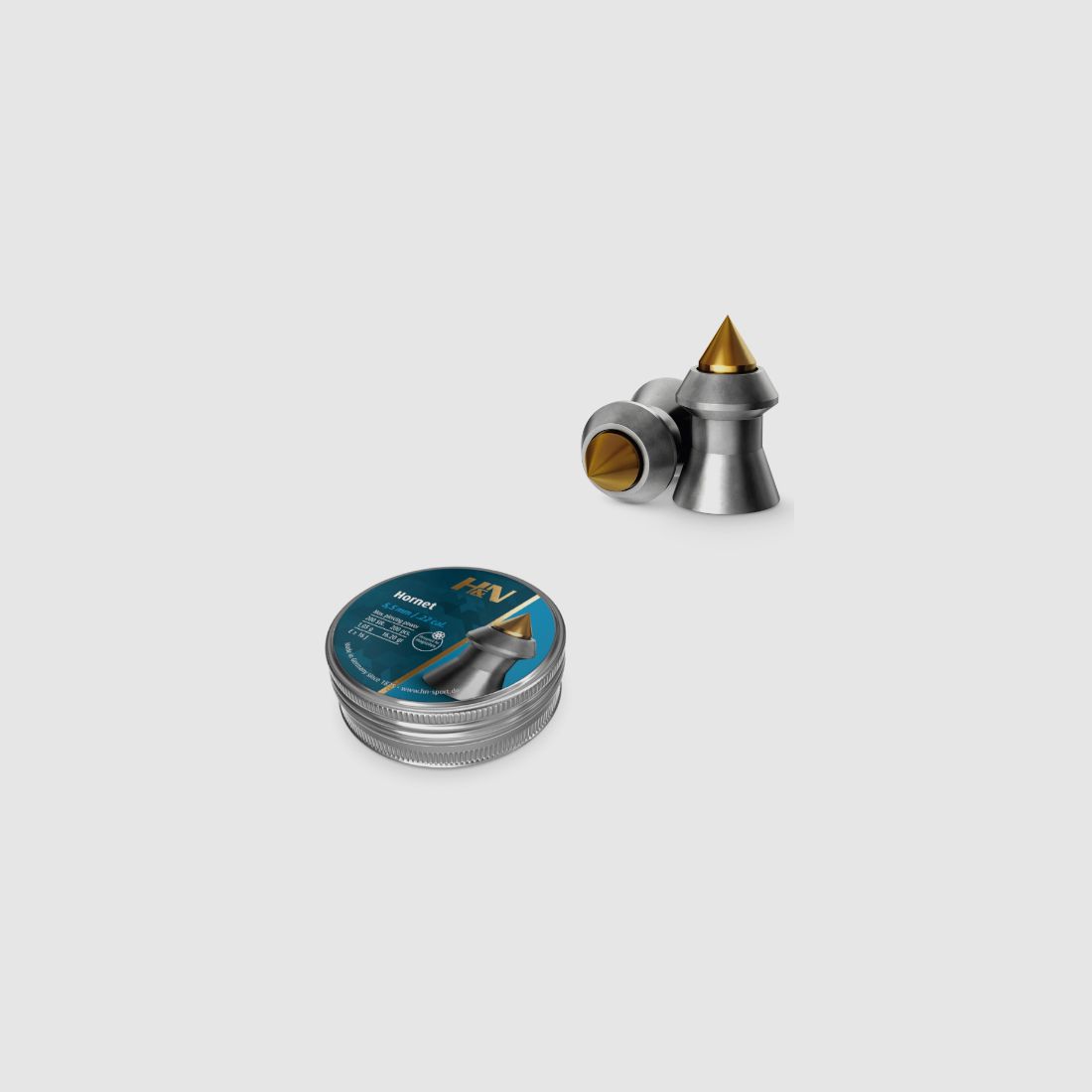 H&N – DIABOLO HORNET Luchtgeweer Kogels, afbeelding 1 van 3