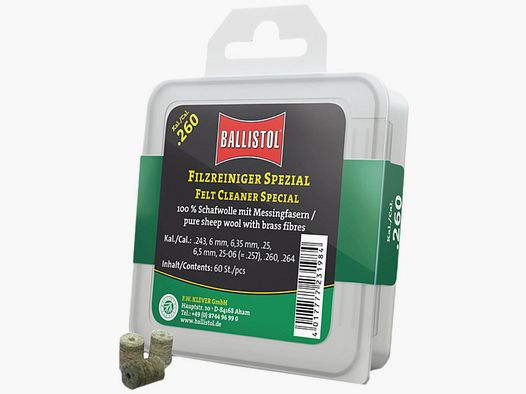 Specjalny środek czyszczący do filcu Ballistol