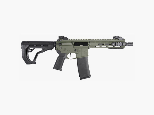 M4 AR15 M-LOK 8 inch CHARLIE EAGLE ETU Olive S-AEG Airsoft Rifle Free from 18 years | Delta Armory