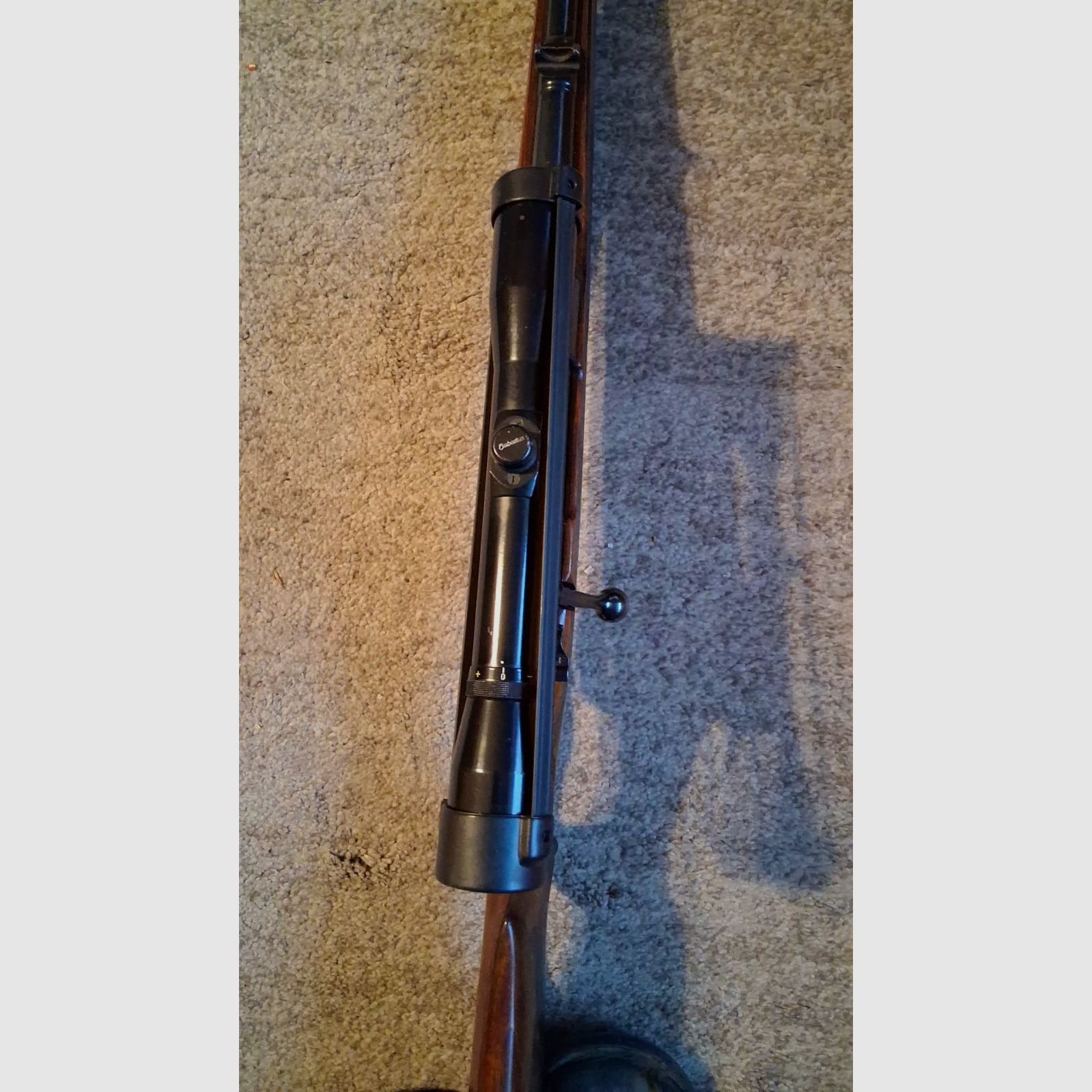 Langwaffe Brünner Repetierbüchse 7x57 mit Zielfernrohr Hubertus 6x40