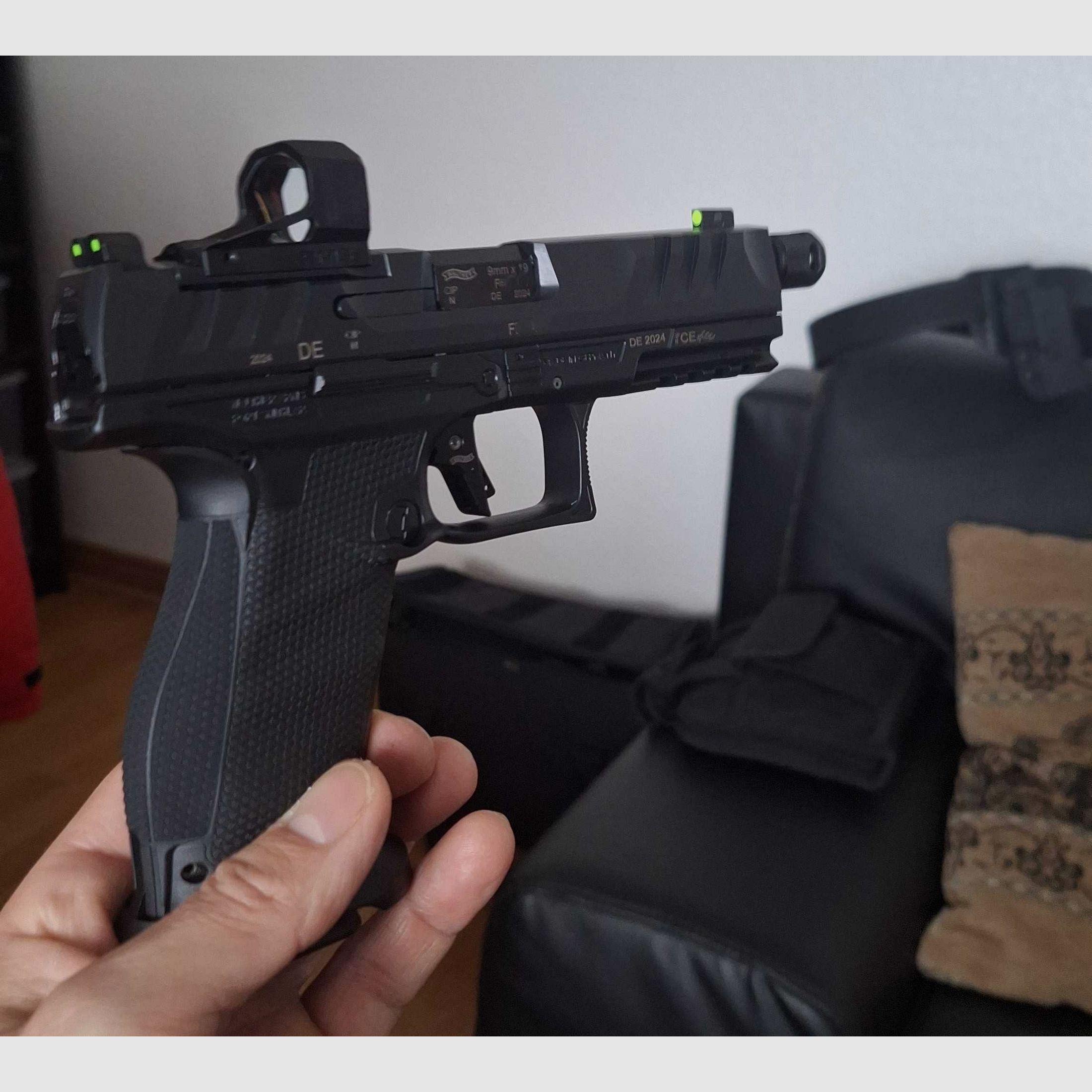 PDP Full Size 5,1” OR Pro SD inkl. Shield RMSx XL Lens + 4,5 " Austauschlauf im Walther Koffer