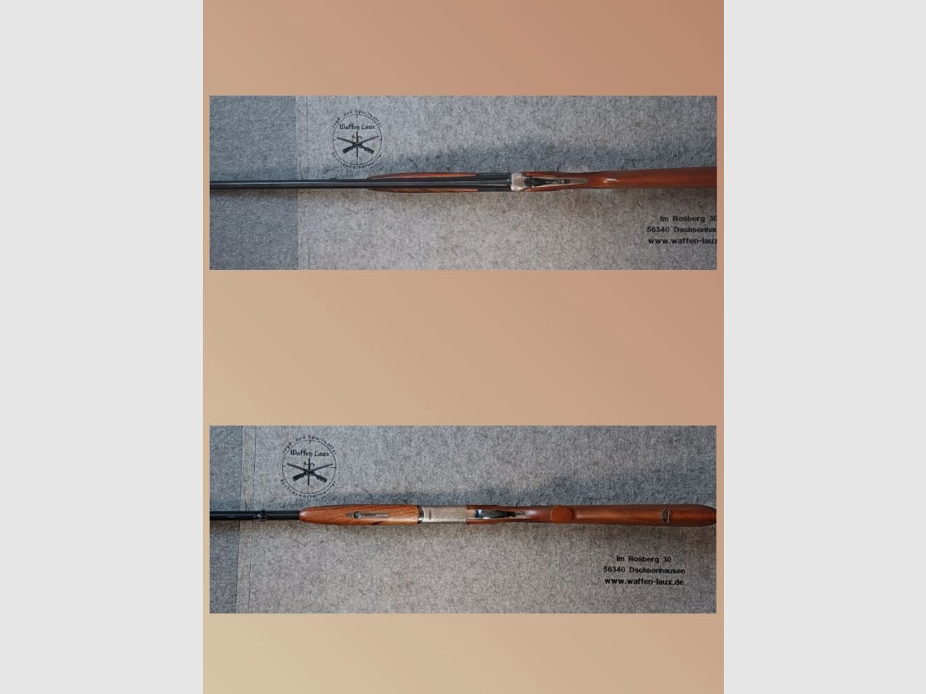 Antonio Zoli over-and-under shotgun with single trigger