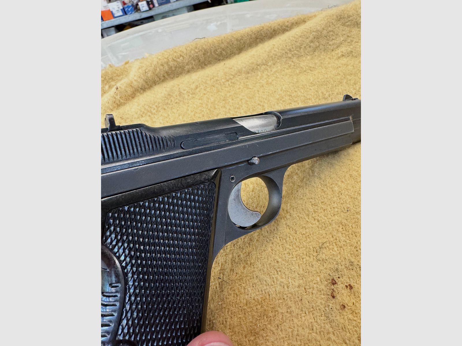 SIG P210 Schweizer Armee Pistole 9mm