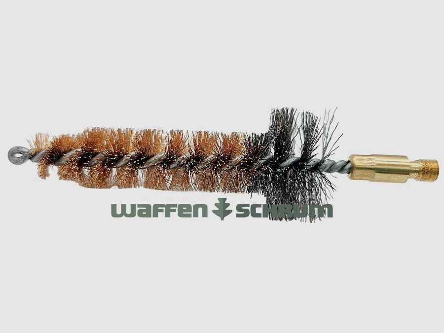 Ballistol cartridge storage brush with bronze bristles M5 external thread