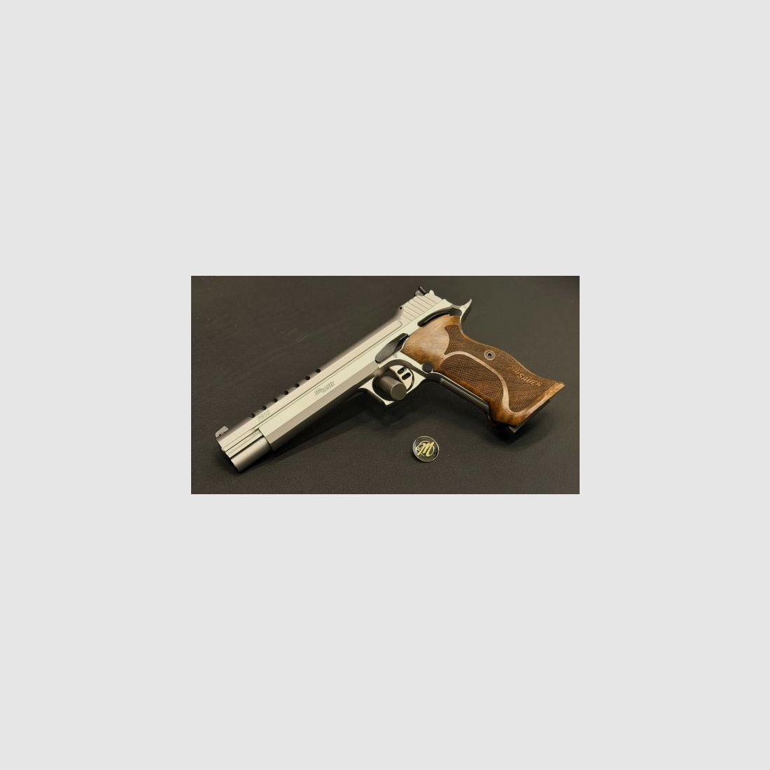 SIG SAUER P210 Skeleton Silver 6" | GSG Mastershop | 9mm Luger | Limitowany | pistolet samopowtarzalny