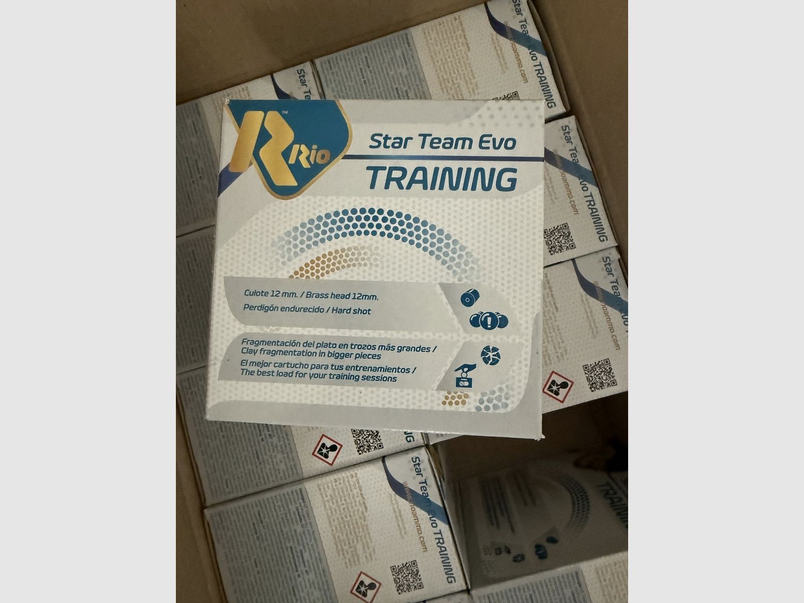 RIO Star Team Evo Training 24 caliber 12/70 24g (No. 9) skeet ammunition