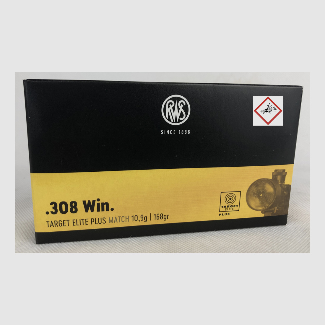 RWS Target Elite Plus cartuccia per fucile cal. .308 Win 168grs