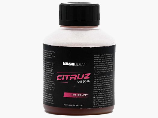 Nash Citruz Liquid Bait Soak