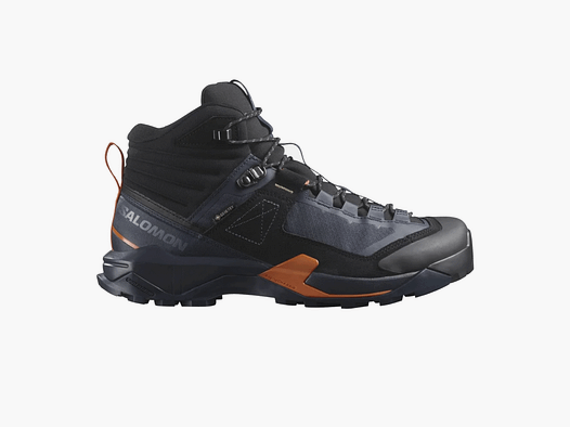 SALOMON – UOMO – X ULTRA ALPINE MID GTX Blue Nights / Black / Red Orange