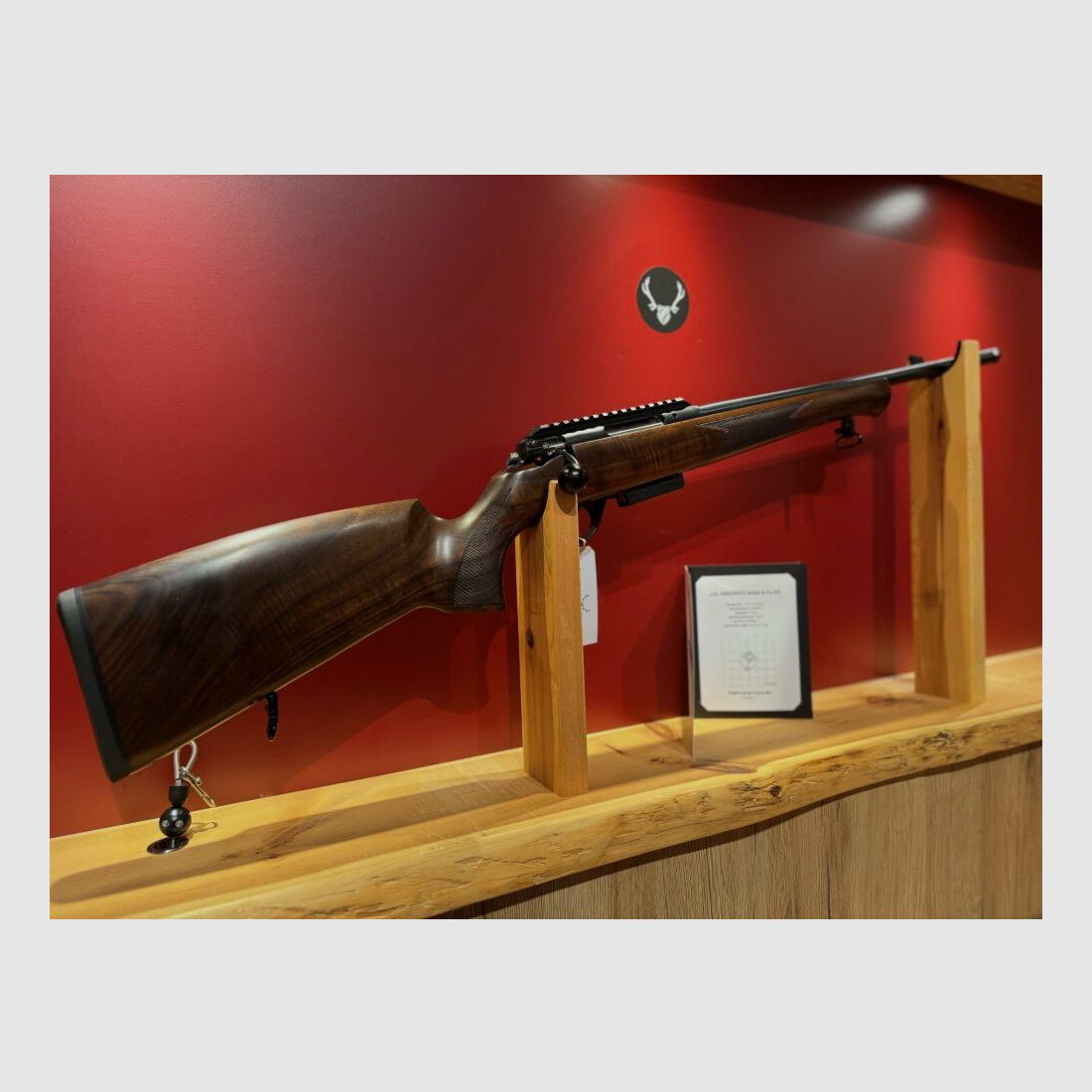 Anschütz 1771 G-15x1 Duitse kolf 51cmLL drukpunttrekker