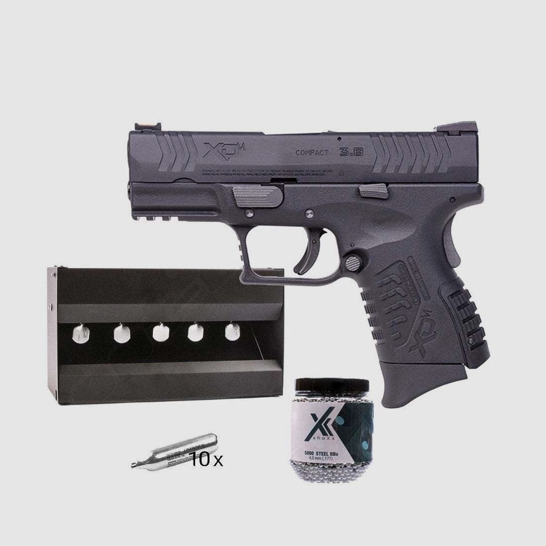 Springfield Armory Springfield XDM compact Kal. 4,5mm Plinking-Set