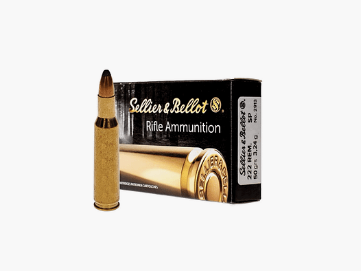 SELLIER & BELLOT – 222 REM. | SP 50grs 3,24g No. 2913 (20pz)