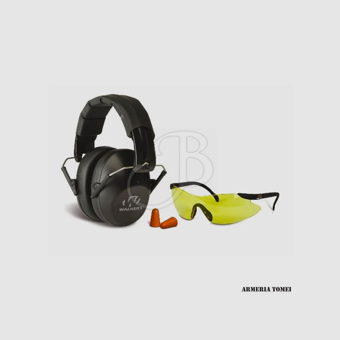 SHOOTING HEADPHONES – WALKERS – PASSIVE LOW PROFILE COMBO KIT