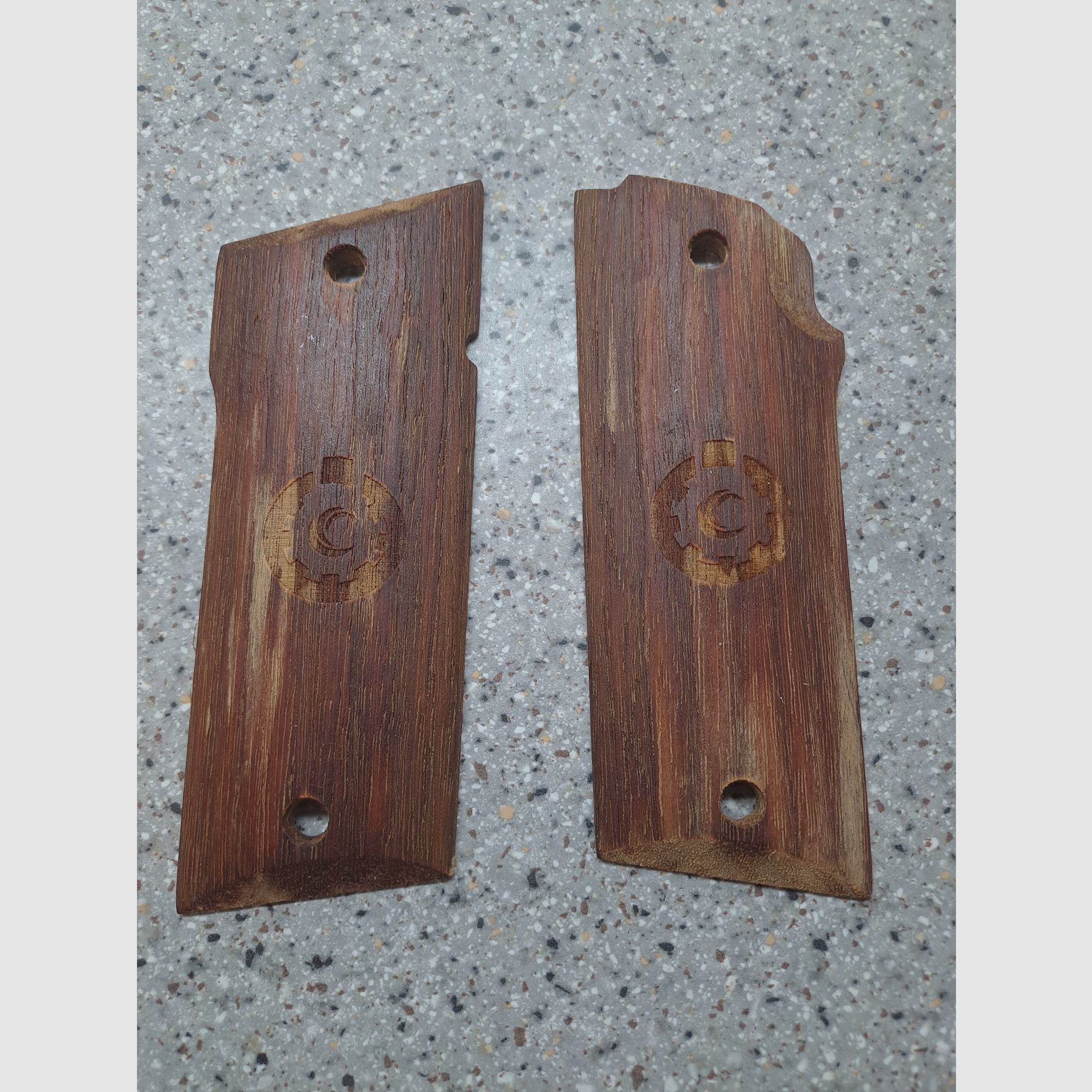 Coonen Arms Original Holz Griffschalen, Natur Geölt 
