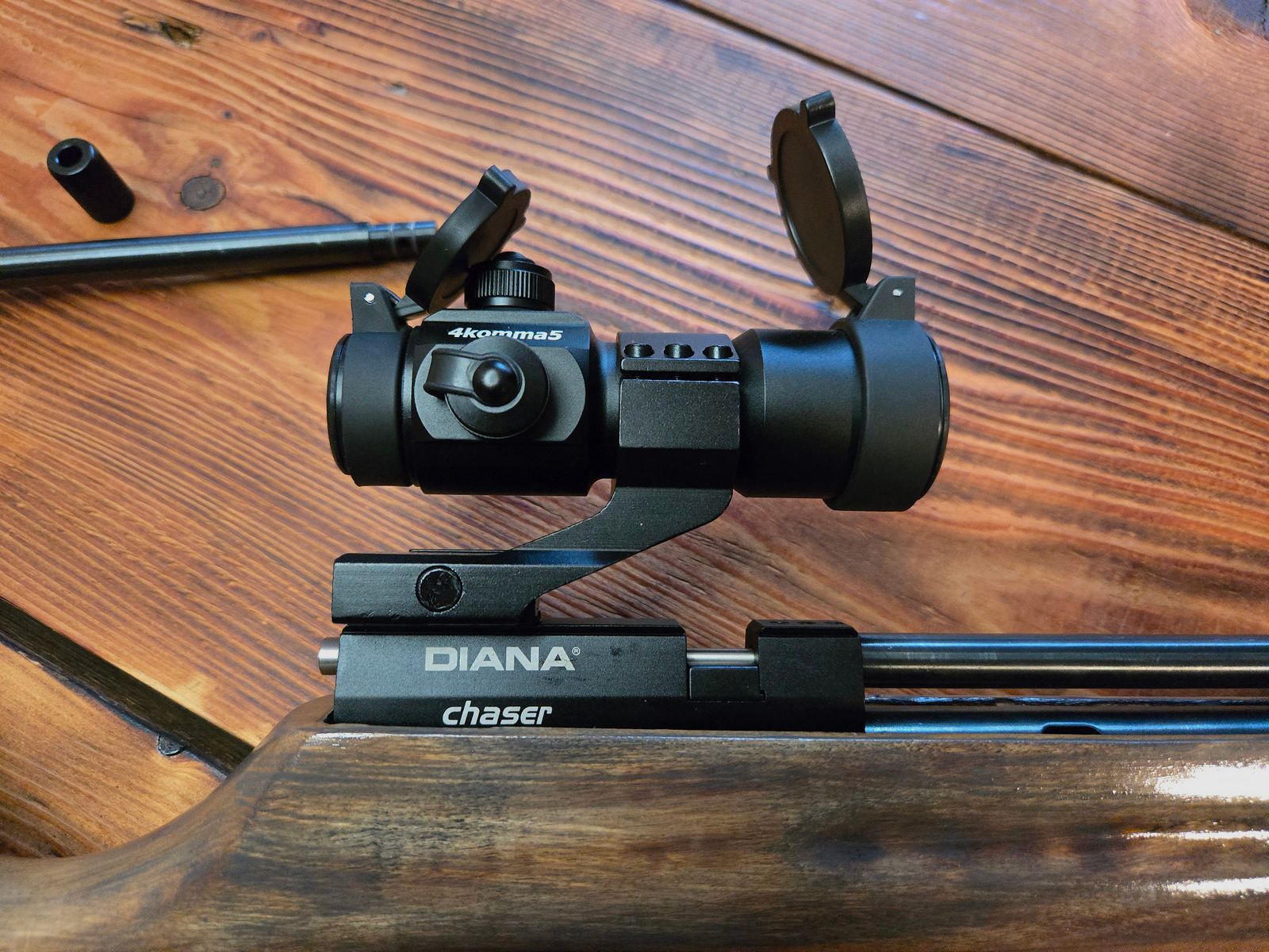 Diana Chaser Gewehr mit Holzschaft CO2 Diabolo 4,5mm Luftgewehr