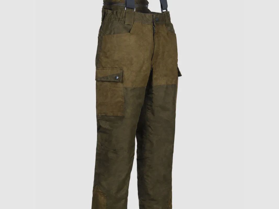 Salopette Grand Nord Polyesterfleece khaki braun, Bild 6 von 9