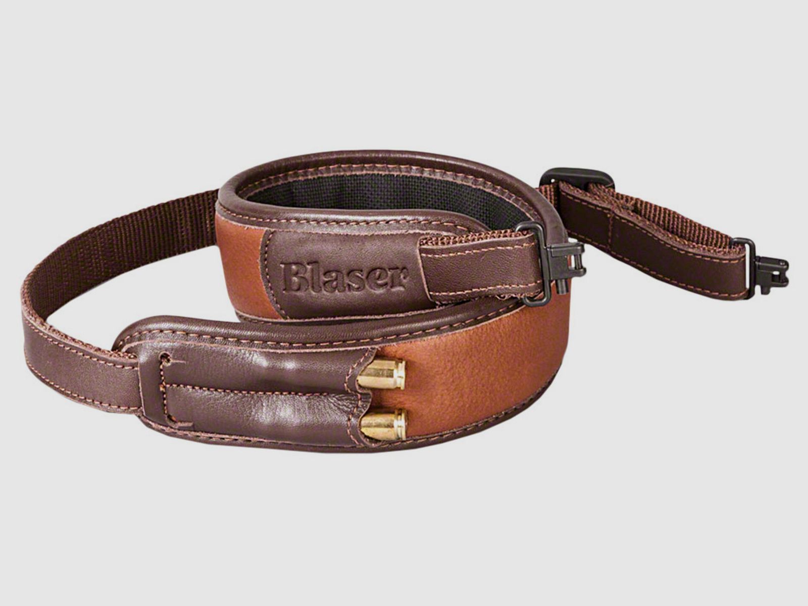 Sangle de fusil Blaser en cuir marron