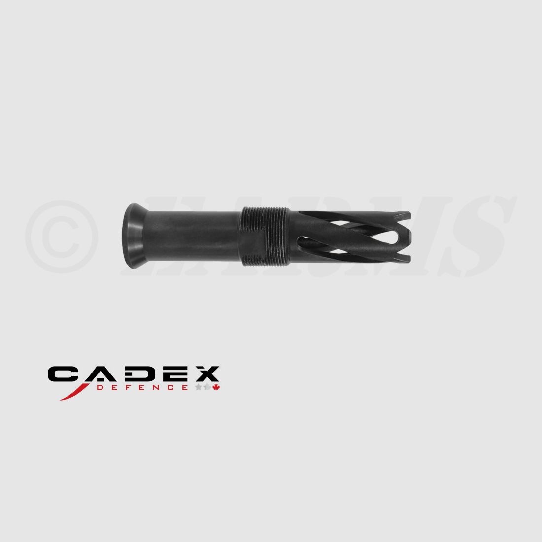 CADEX DEFENCE M16 Carbine Flash Hider 1/2-28 UNEF with Suppressor Interface, image 1 of 3
