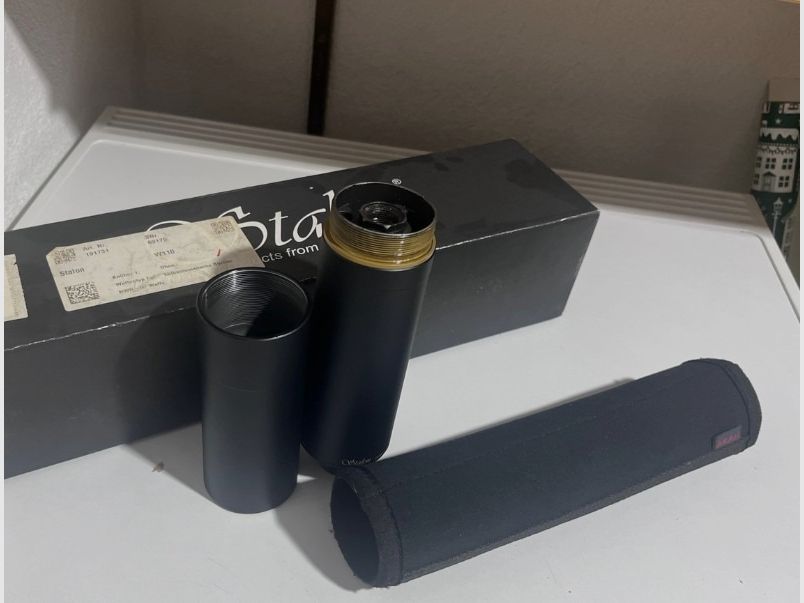 Stalon W110 silenciador – calibre Max .30 – rosca M15x1 – incluido Neoprencover – VB (recogida o envío)