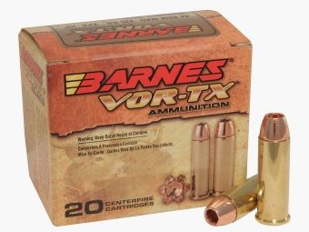 Barnes VOR-TX .44 Rem. Mag. 224GR XPB Hollow Point 20 cartouches