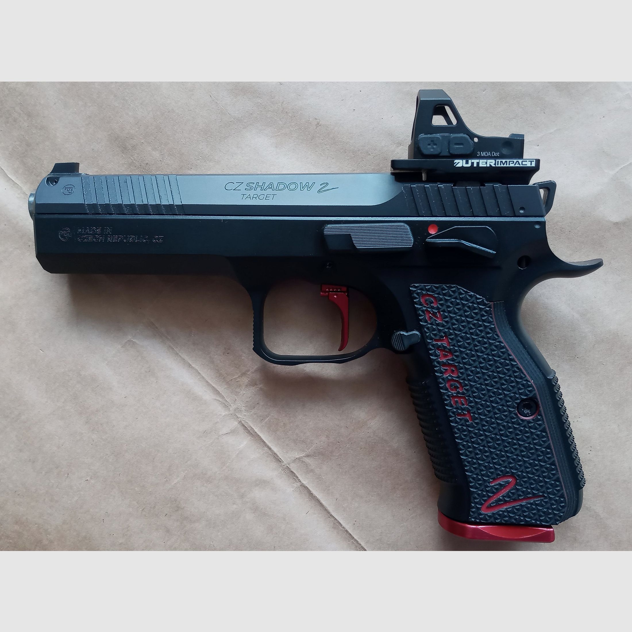 CZ 75 Shadow 2 Target Red Dot 3 MOA °°°°°°°°°°°°°°°°°°°°°°°°°°°°°
