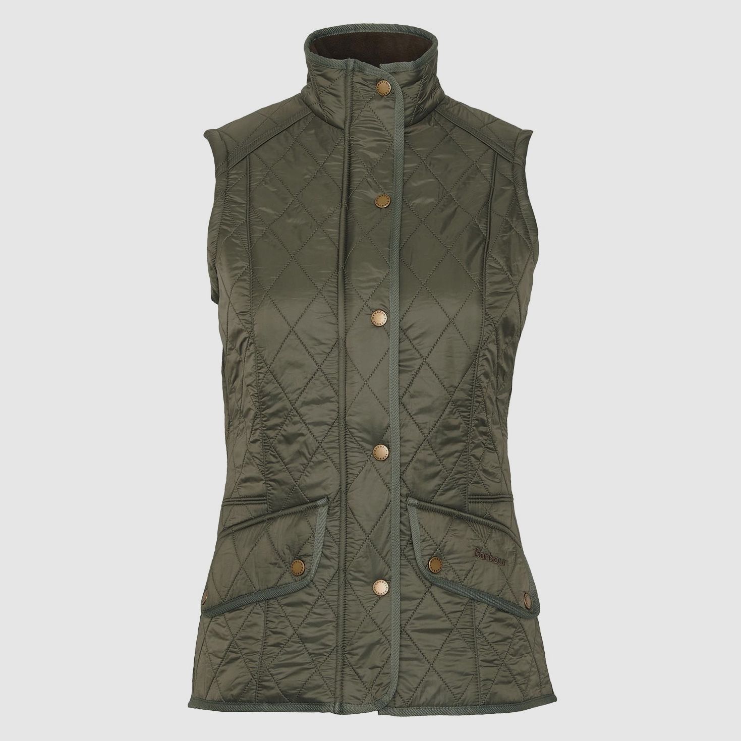Barbour Steppweste Cavalry Olive/Olive