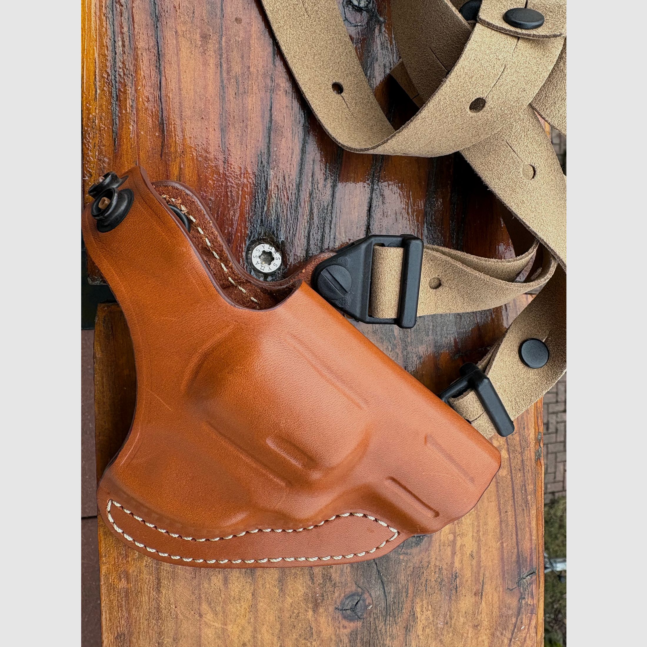 Zestaw! 2x .38 Spezial Smith & Wesson kabura na lufę 60/2