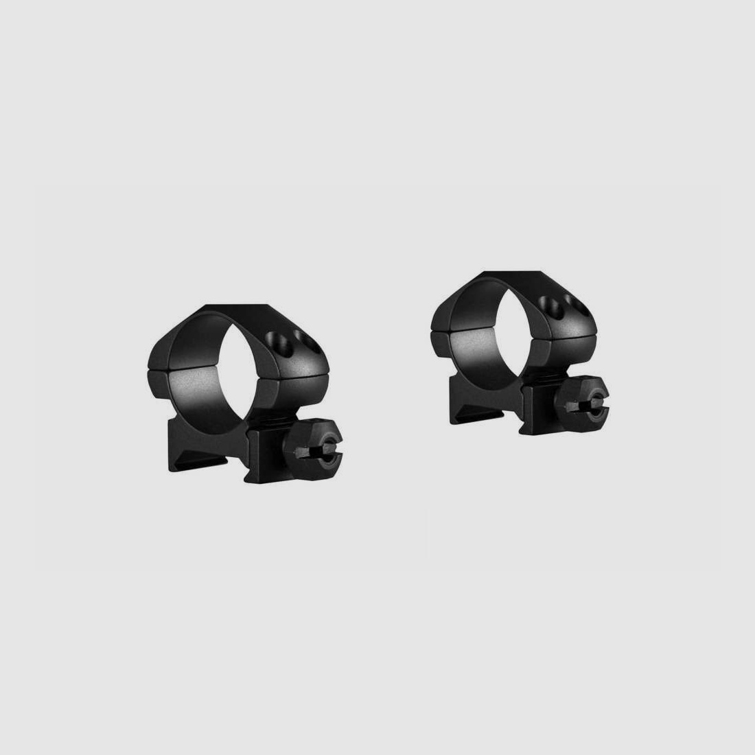 HAWKE Präzisionsringmontagen aus Stahl 1" / 25,4mm, low / niedrig 0,7" / 17mm Montageringe