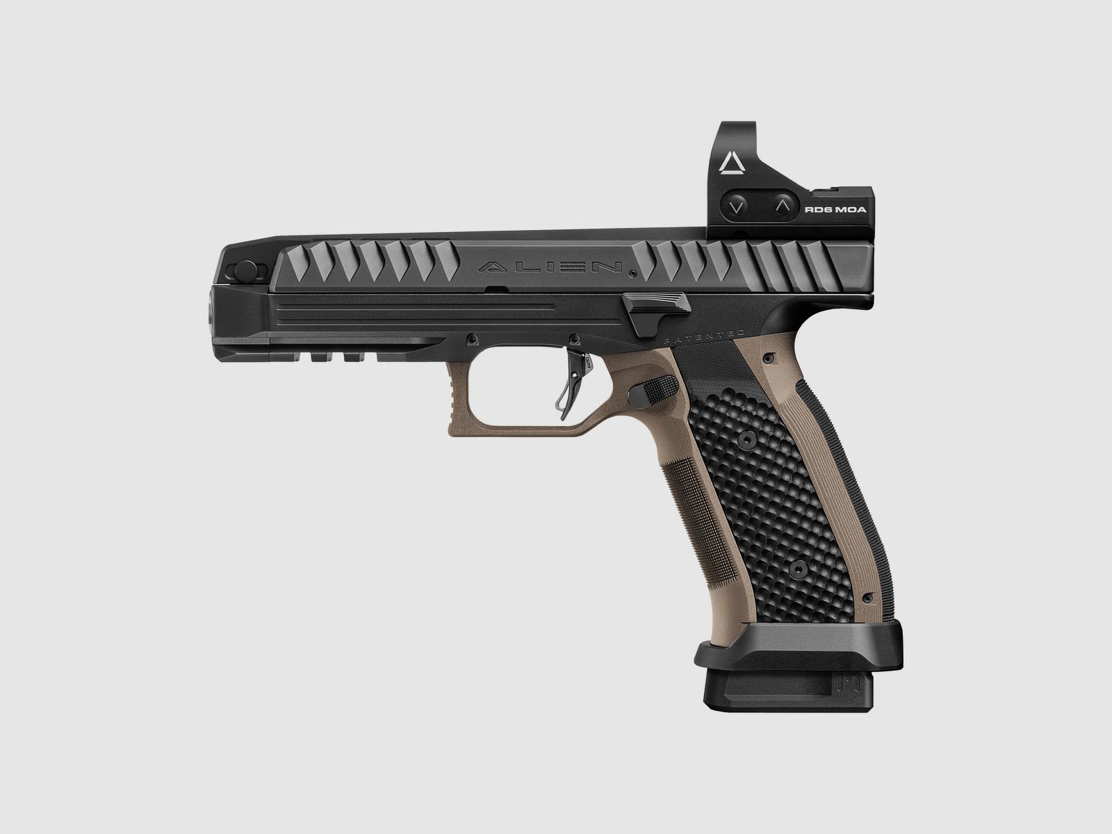 Laugo Arms – Pistole / Alien Optic Kit / 9mm / Black/Green, Bild 2 von 4