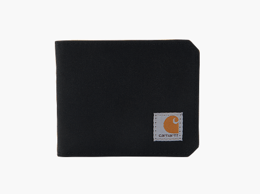 Carhartt Nylon Duck Bifold Wallet Men Black/Black