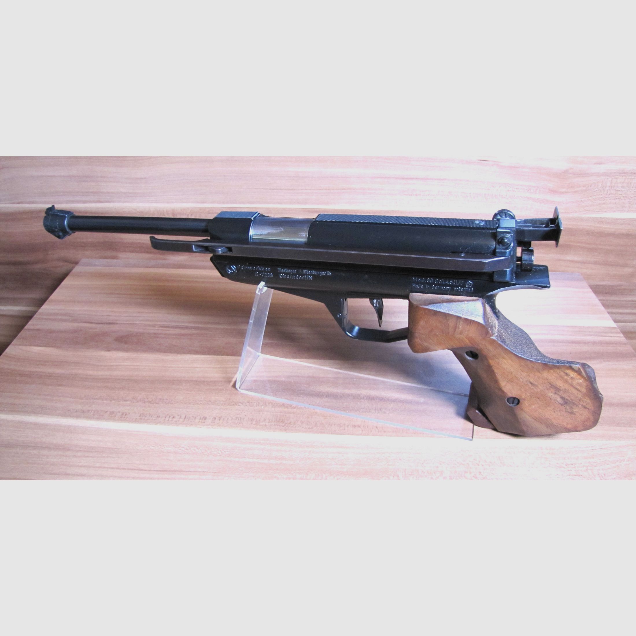  Match Luftpistole von Feinwerkbau, Modell 65 an Bastler und Kenner !