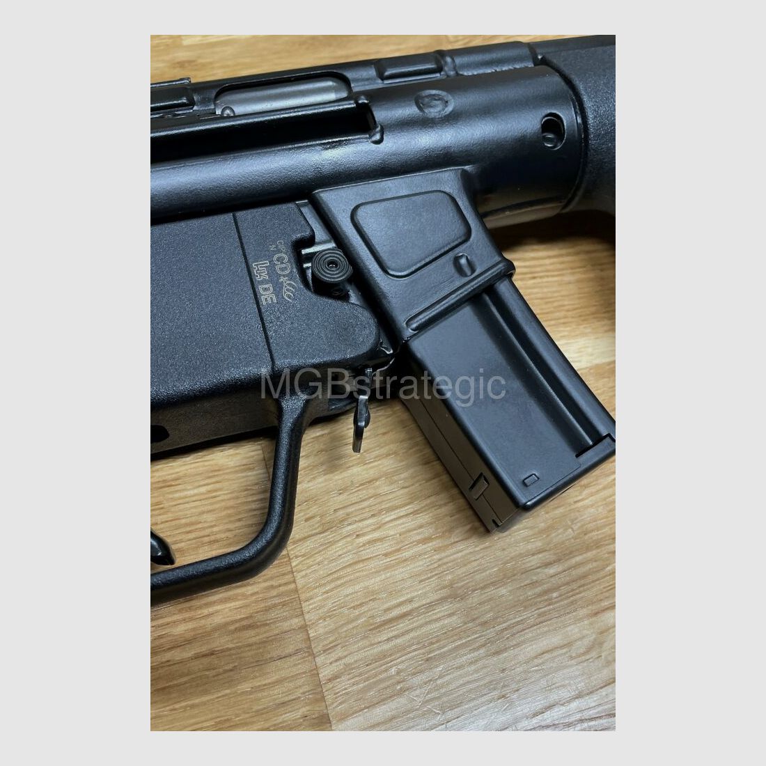 Heckler & Koch SP5K-PDW - pistola semiautomatica 9mm Luger versione civile H&K MP5k - opzionale con calcio pieghevole - SP5 SP 5 SP5 k MP5 MP 5