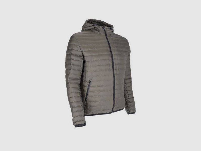 Huntingline giacca trapuntata verde oliva, immagine 2 di 6