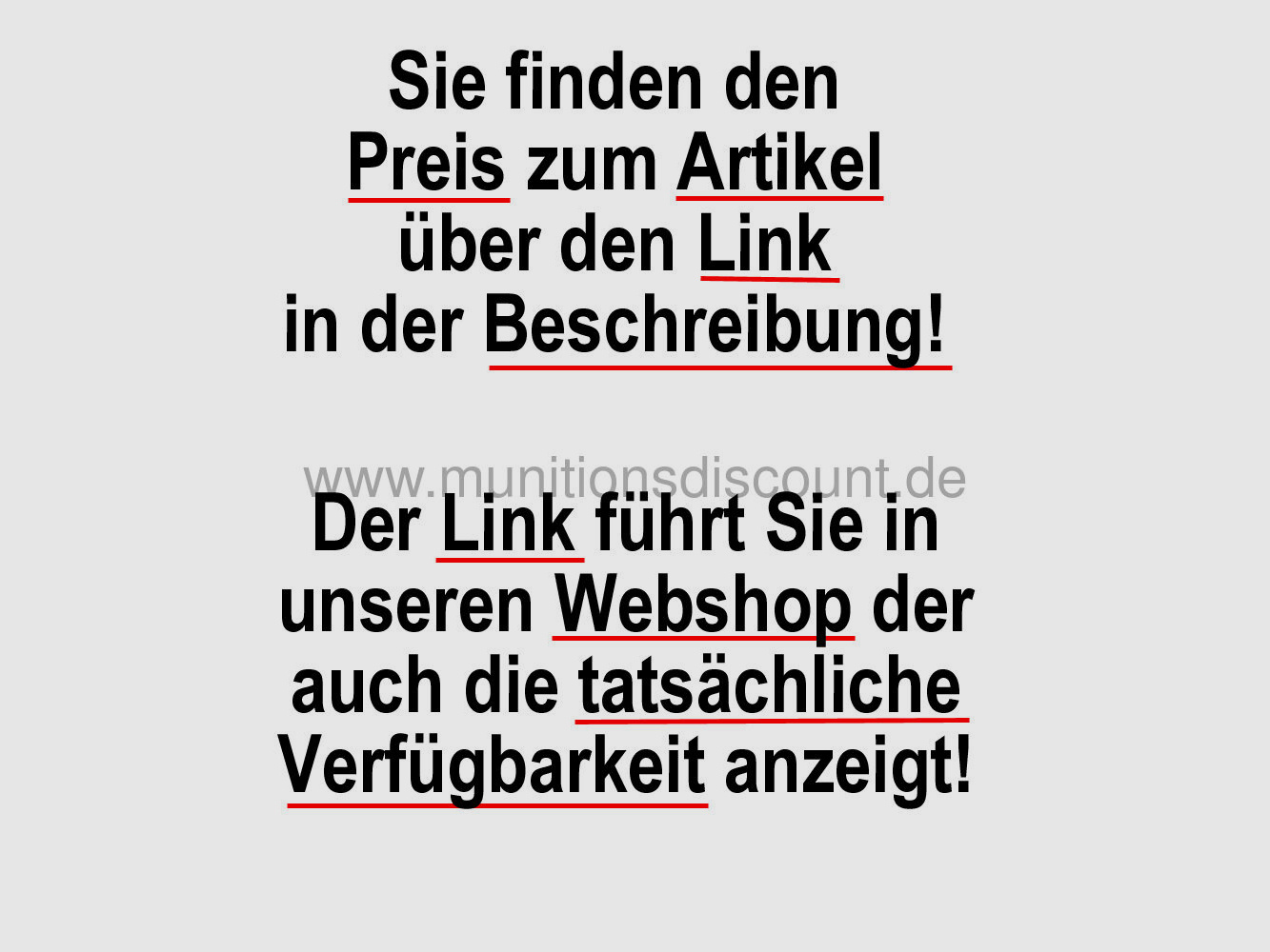 Federal American Eagle	 40 grs nicht verkupfertes Bleirundkopf Geschoß