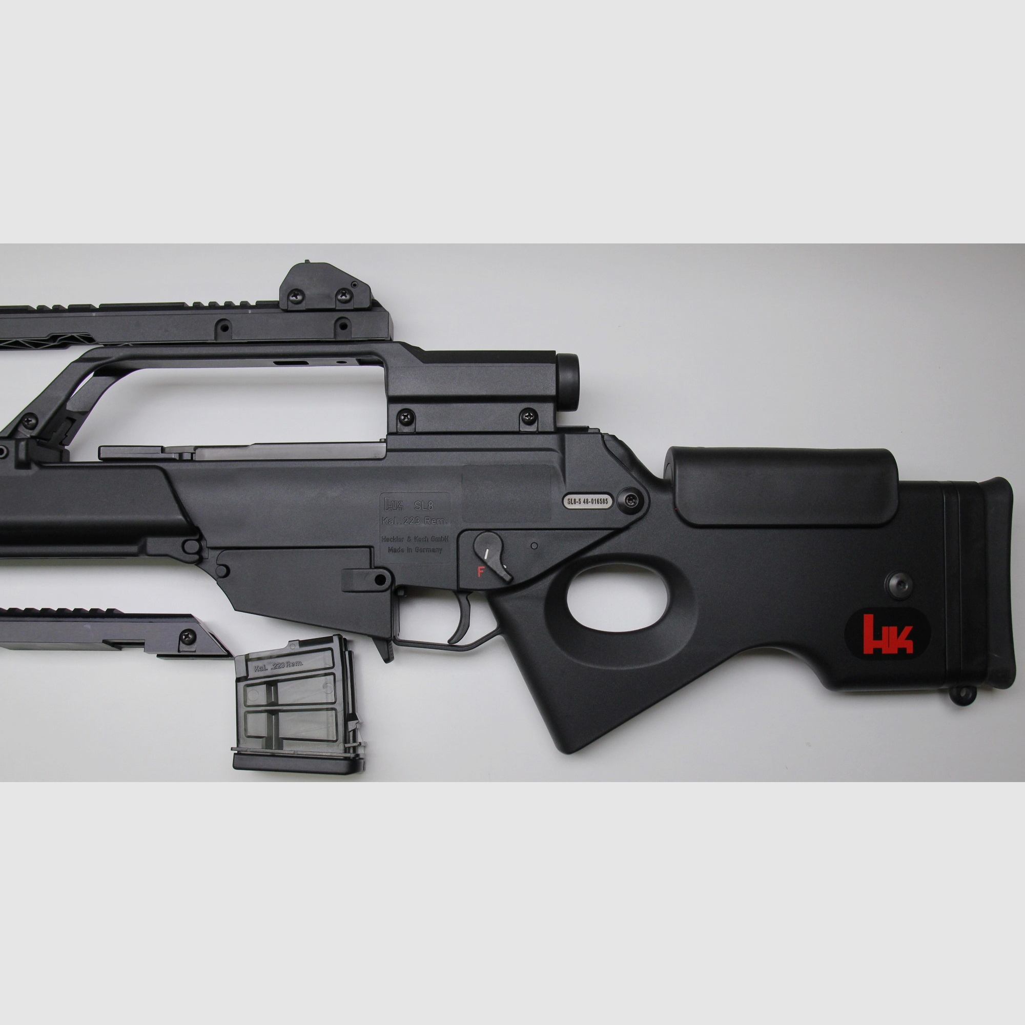 Heckler Koch SL8 Farbe schwarz, Kal. 223 mit diversem Zubehör