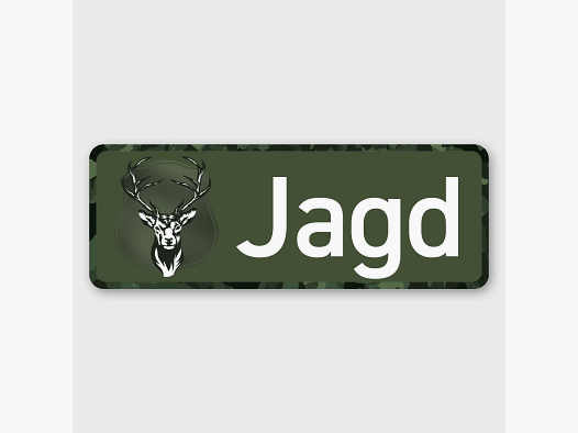 Chasse de la sauvage Hilde Magnetschild
