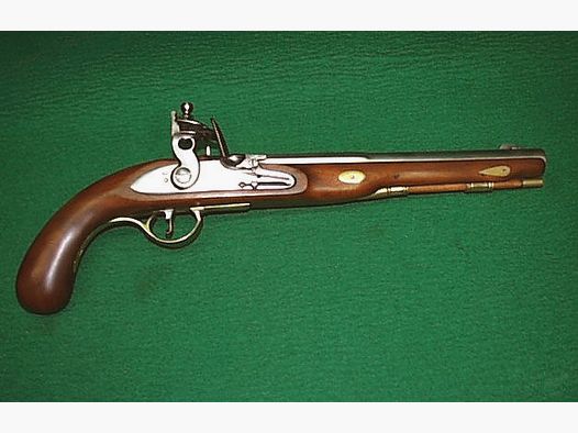 Maatwerk Kentucky Steinschloßpistool