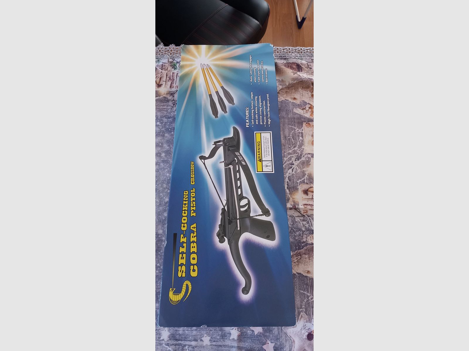 Juego de ballesta de pistola Cobra k