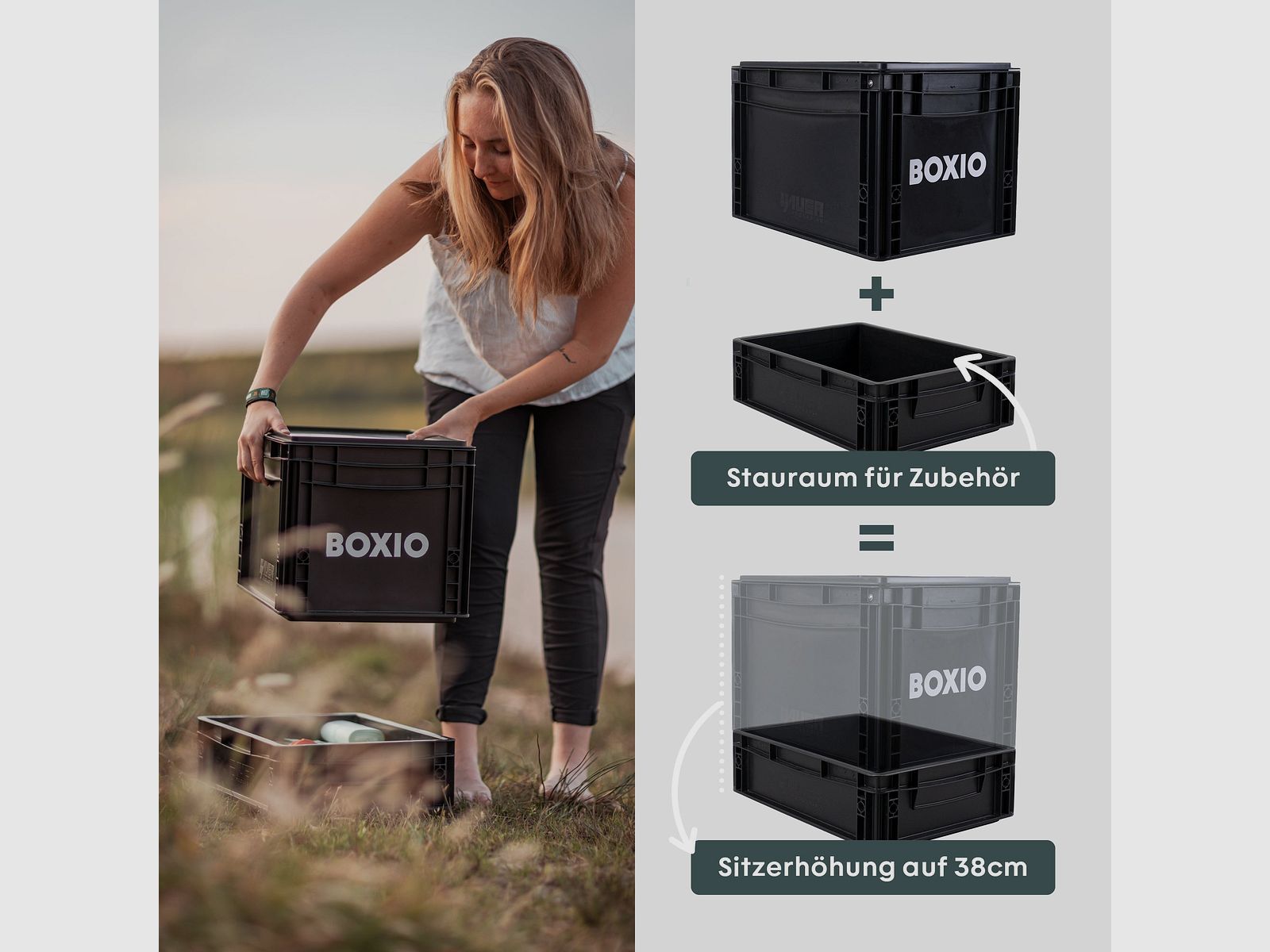 BOXIO TOILET MAX+ | Trenntoilette Komplettset