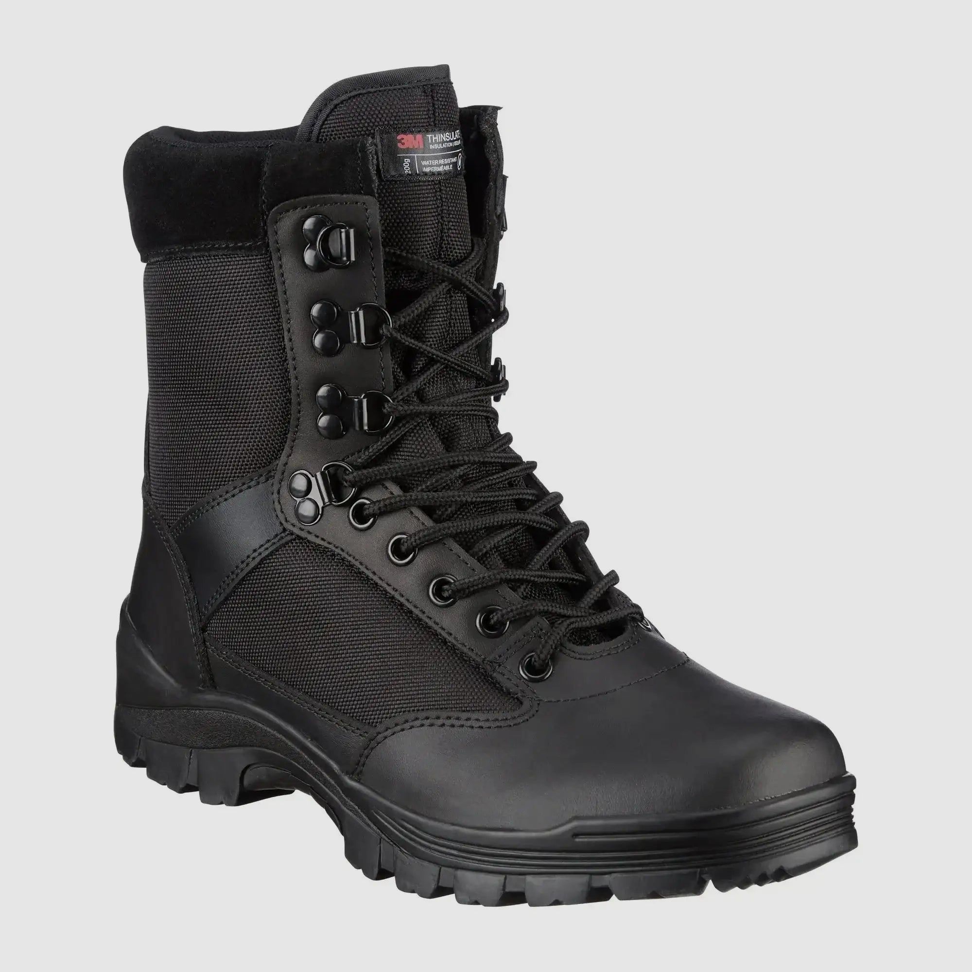 Mil-Tec Mil-Tec Tactical Boots mit YKK Zipper - Schwarz / 39 Herren
