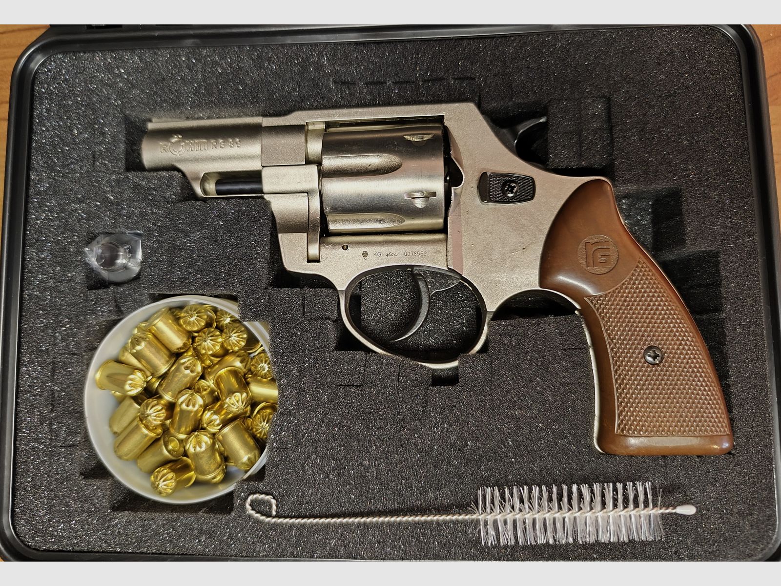 Röhm RG 89 Nickel PTB 451 Silvester Set + Pyro und Munition