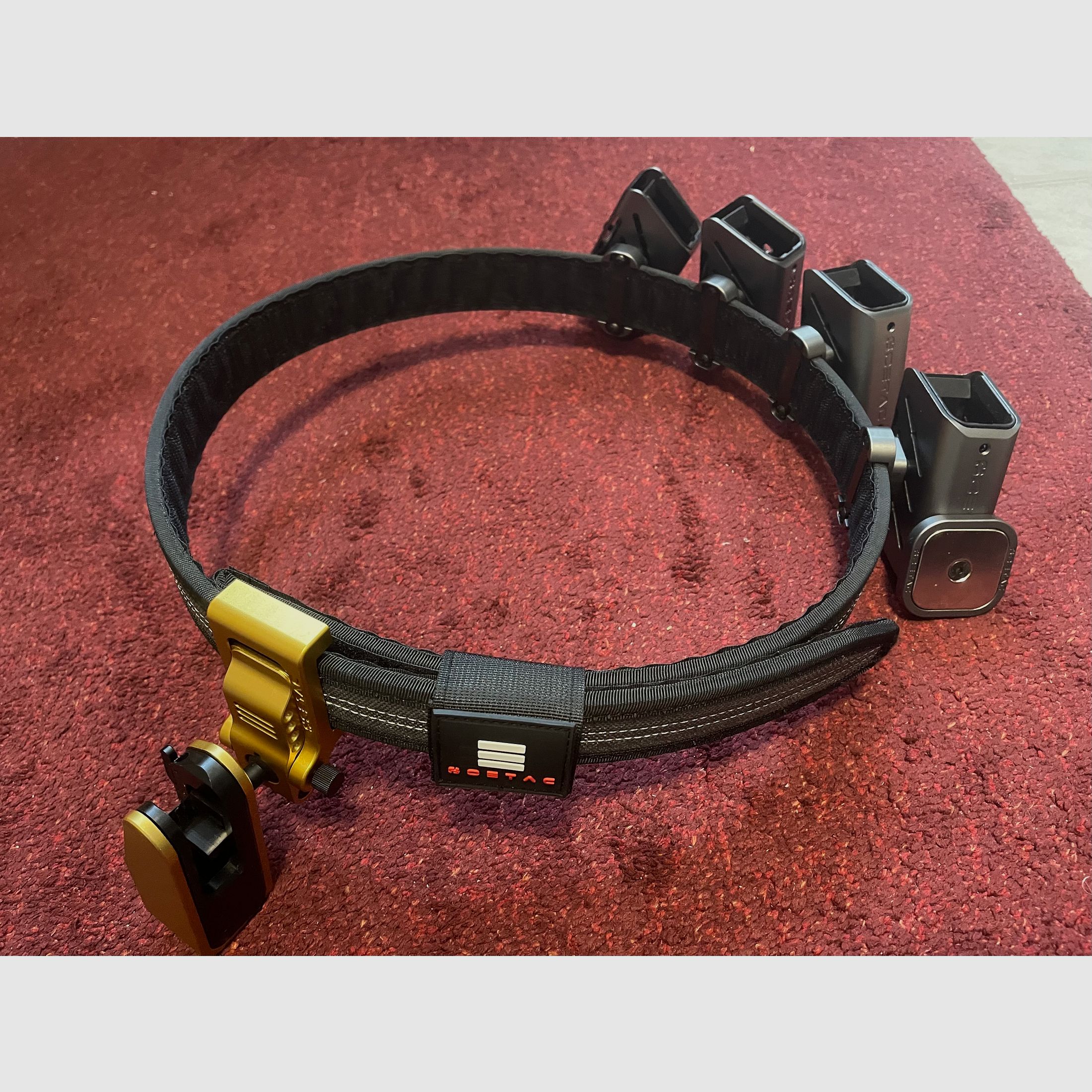 Gürtel Set Holster 4 x Magazine IPSC CZ Shadow 2, Glock,STI,1911