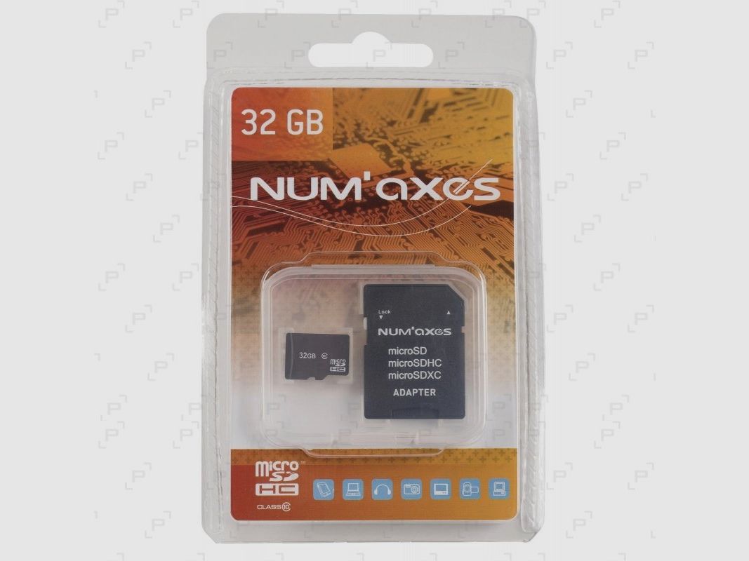 NUM'AXES MICRO SDHC Speicherkarte