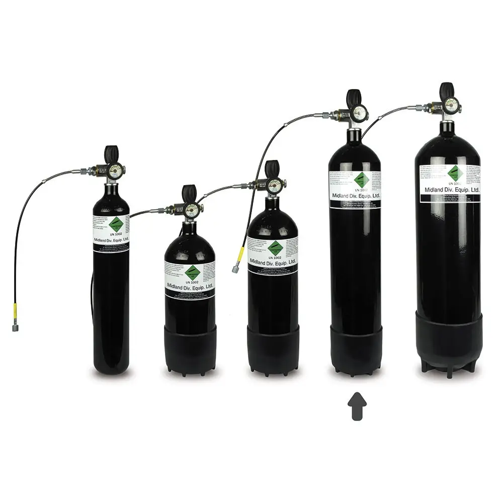 Flasche 7 Liter PCP 300 Bar. Komplettset, Bild 2 von 6