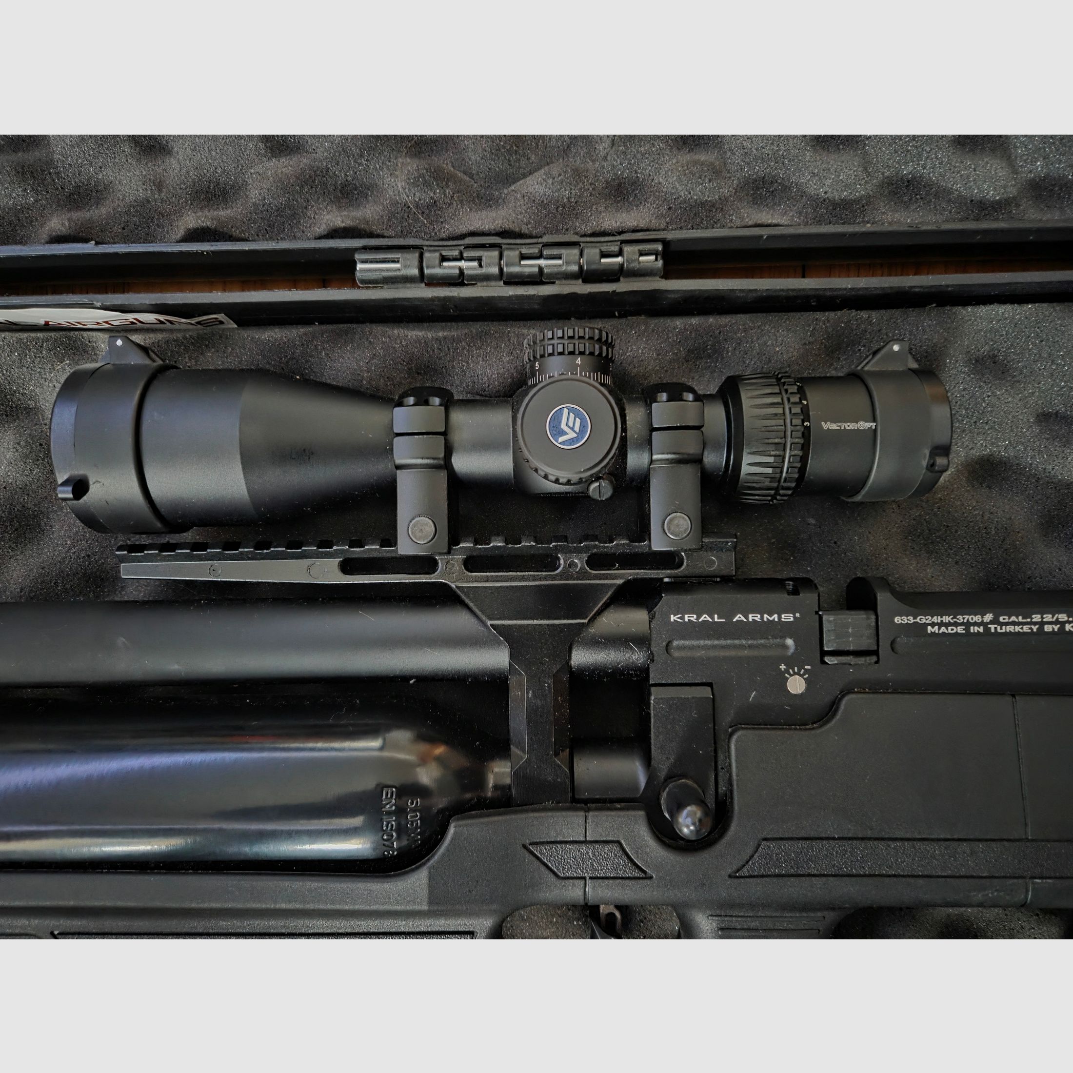 Kral Arms Punsher Night S 5,5mm PCP Pressluftgewehr