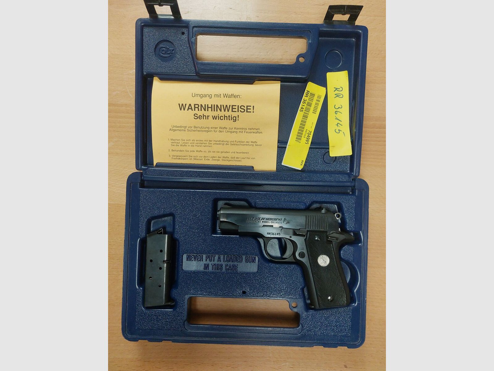 Colt, USA Government 380