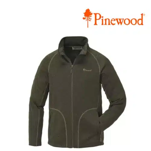 Fleecejacke Herren Pinewood Gabriel Strick – Braun, Bild 2 von 2