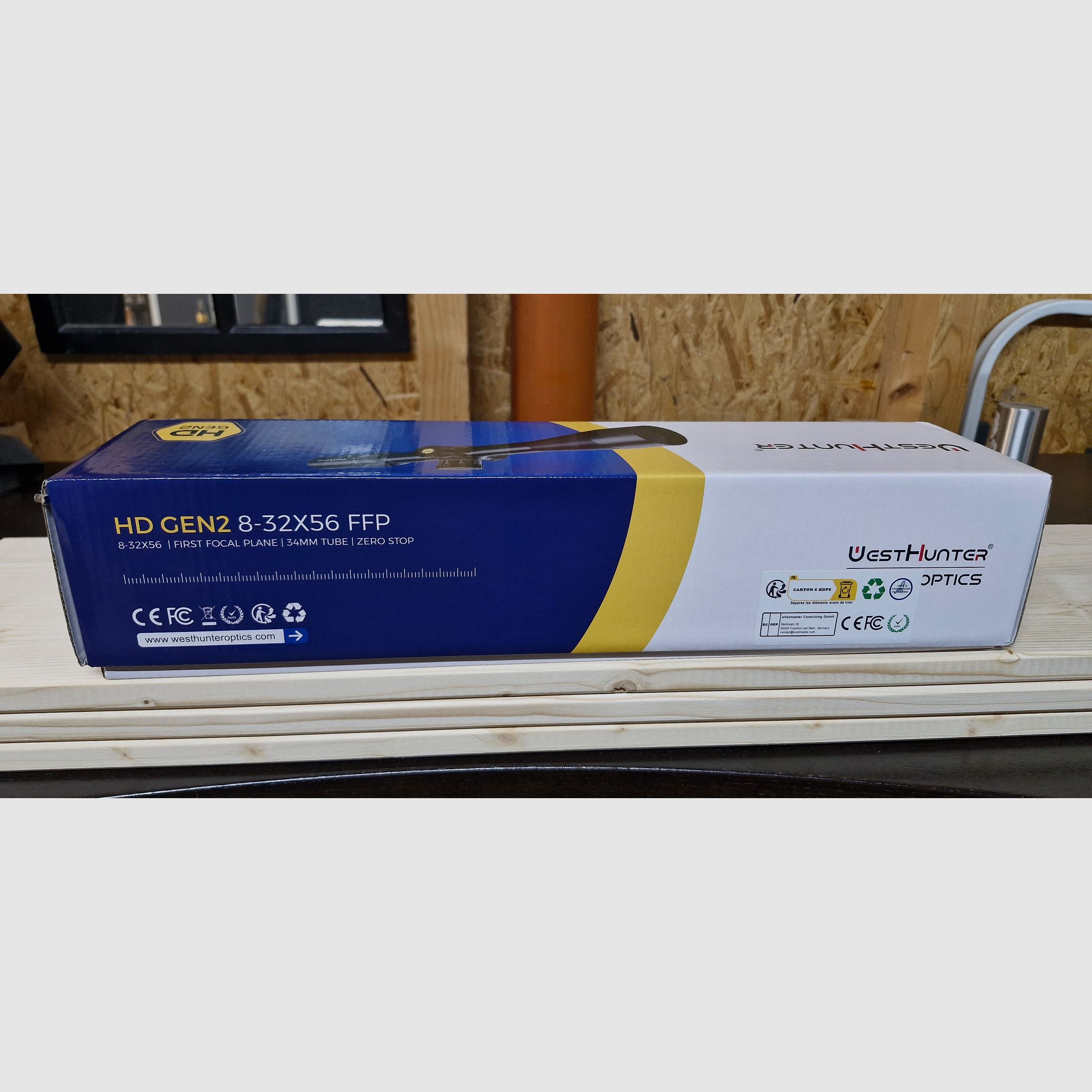 WestHunter Optics HD GEN2 8-32x56 Zielfernrohr
