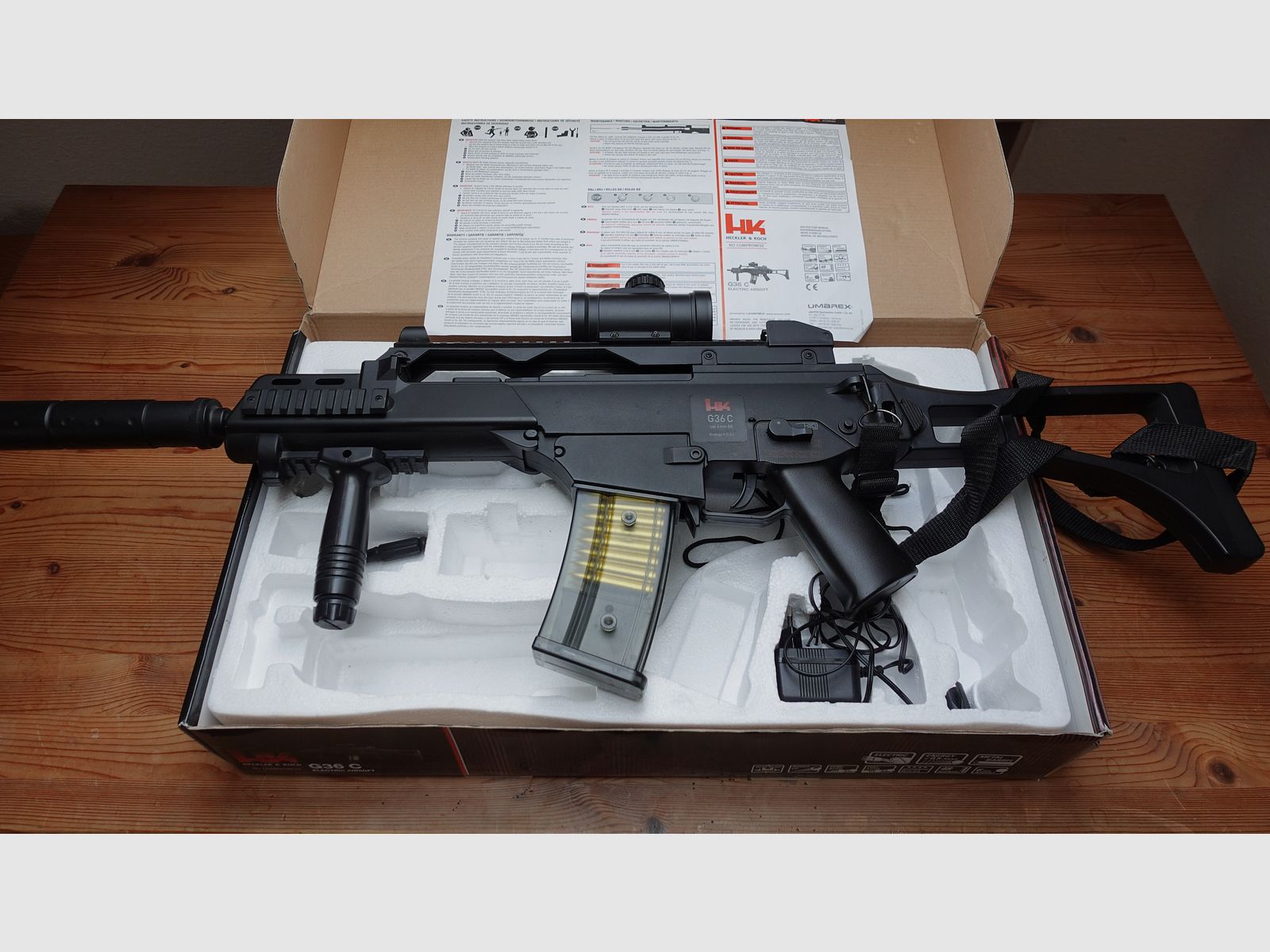 G36C Electronic Airsoft <0,5 Joule