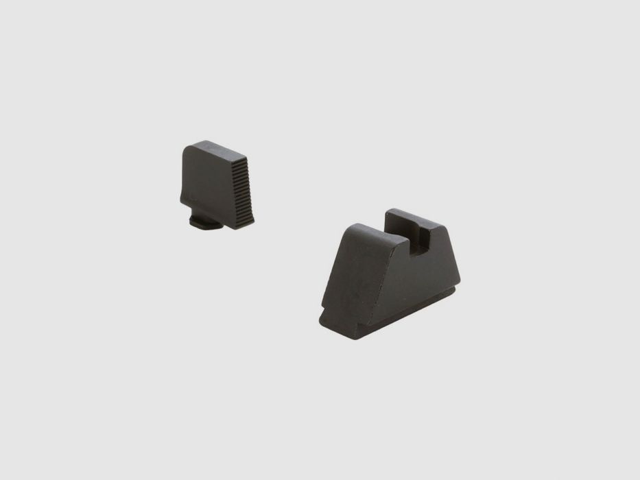 AMERIGLO TALL OPTIC COMPATIBLE SIGHT SET GLOCK® AMERIGLO 3XL OPT COMP SIGHTS SERRATED FRONT .365″F/.451″R FOR GLOCK, image 2 of 3